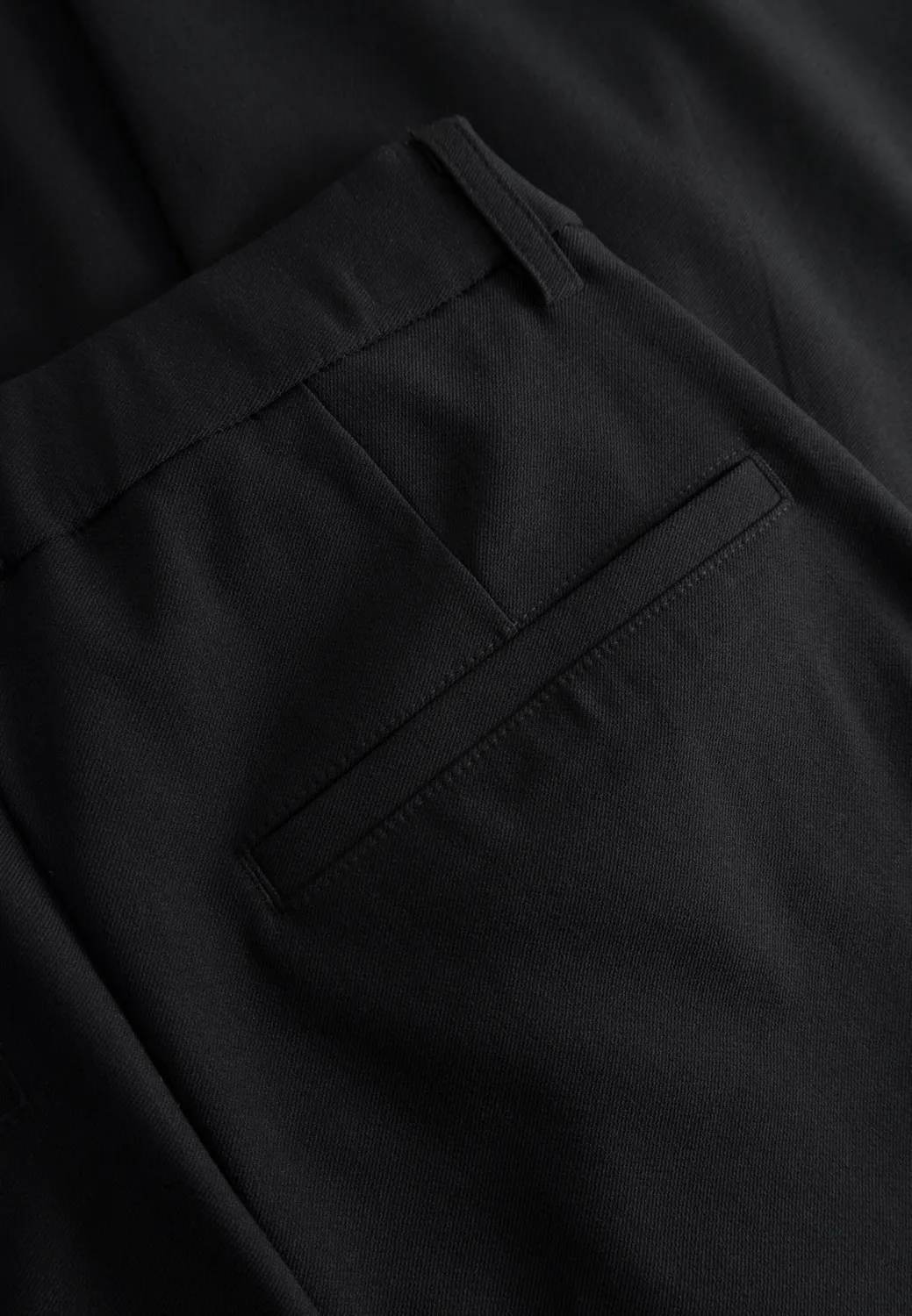 Laurie Zina Flare Regular damesbroek Black viscose