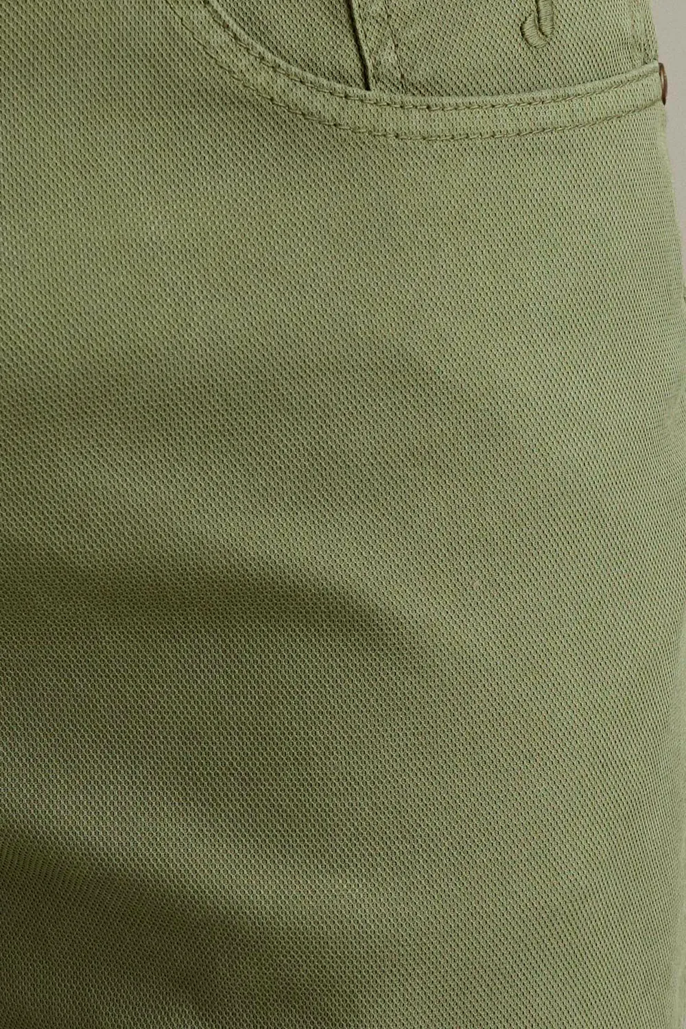 Jeckerson Jordan Slim Fit herenbroek groen salie