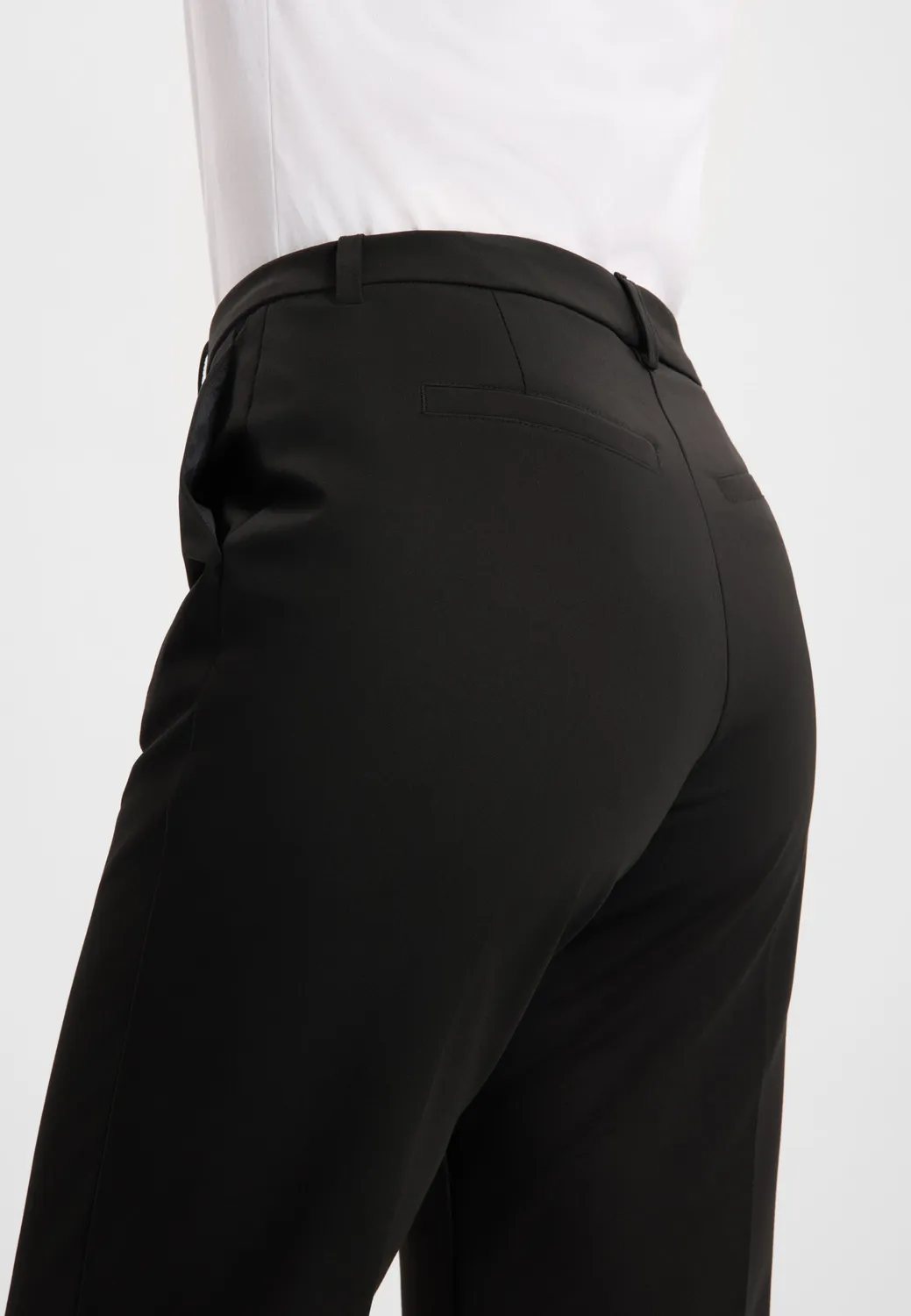 Laurie Judy Straight broek Black ML veel stretch