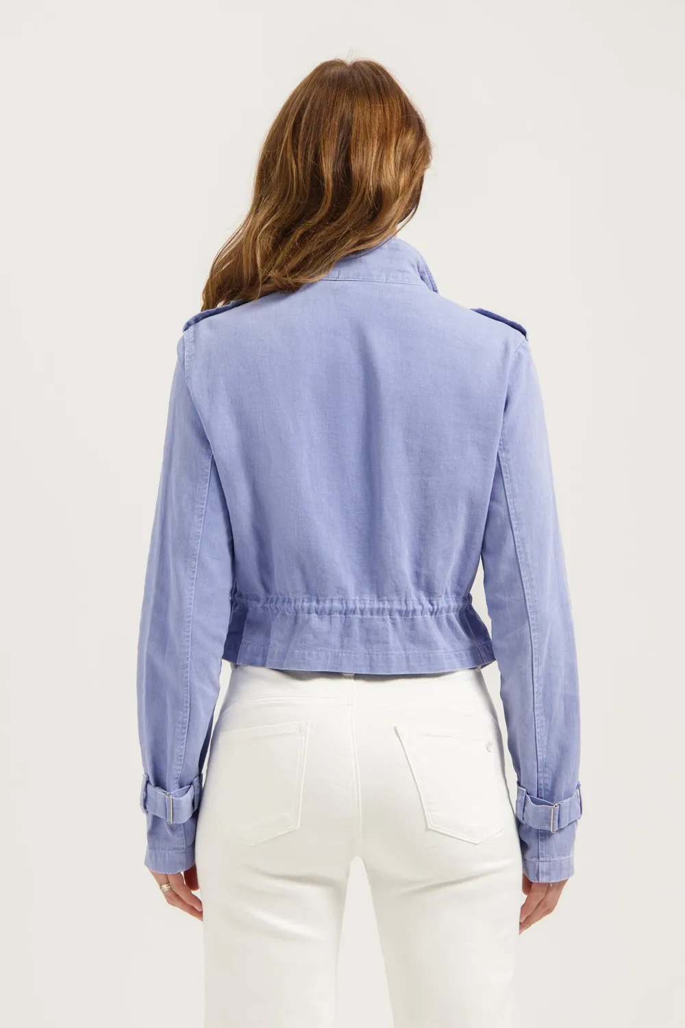 Florez Seven spijkerjasje capri blauw