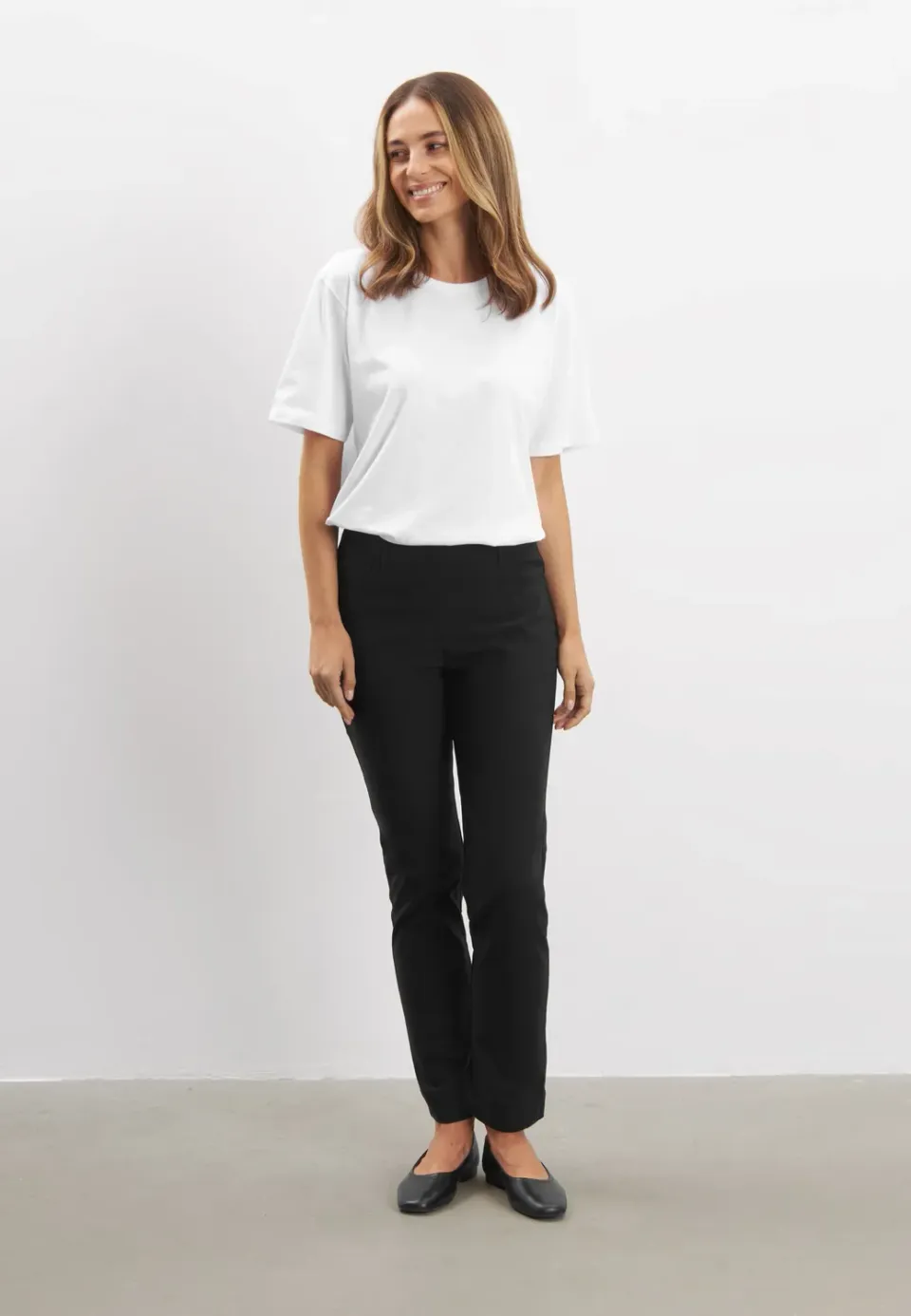 Laurie Kelly Regular 29704 broek Black stretch