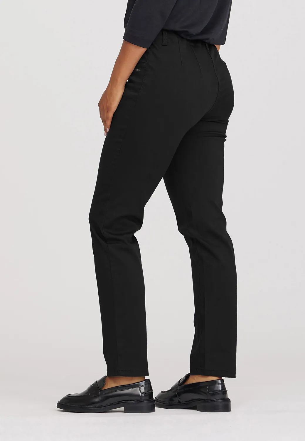 Laurie Kelly Regular SL broek Black stretch