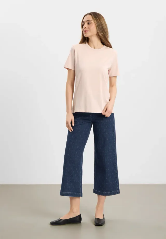 Laurie Amanda T-Shirt SS Rose modal katoen
