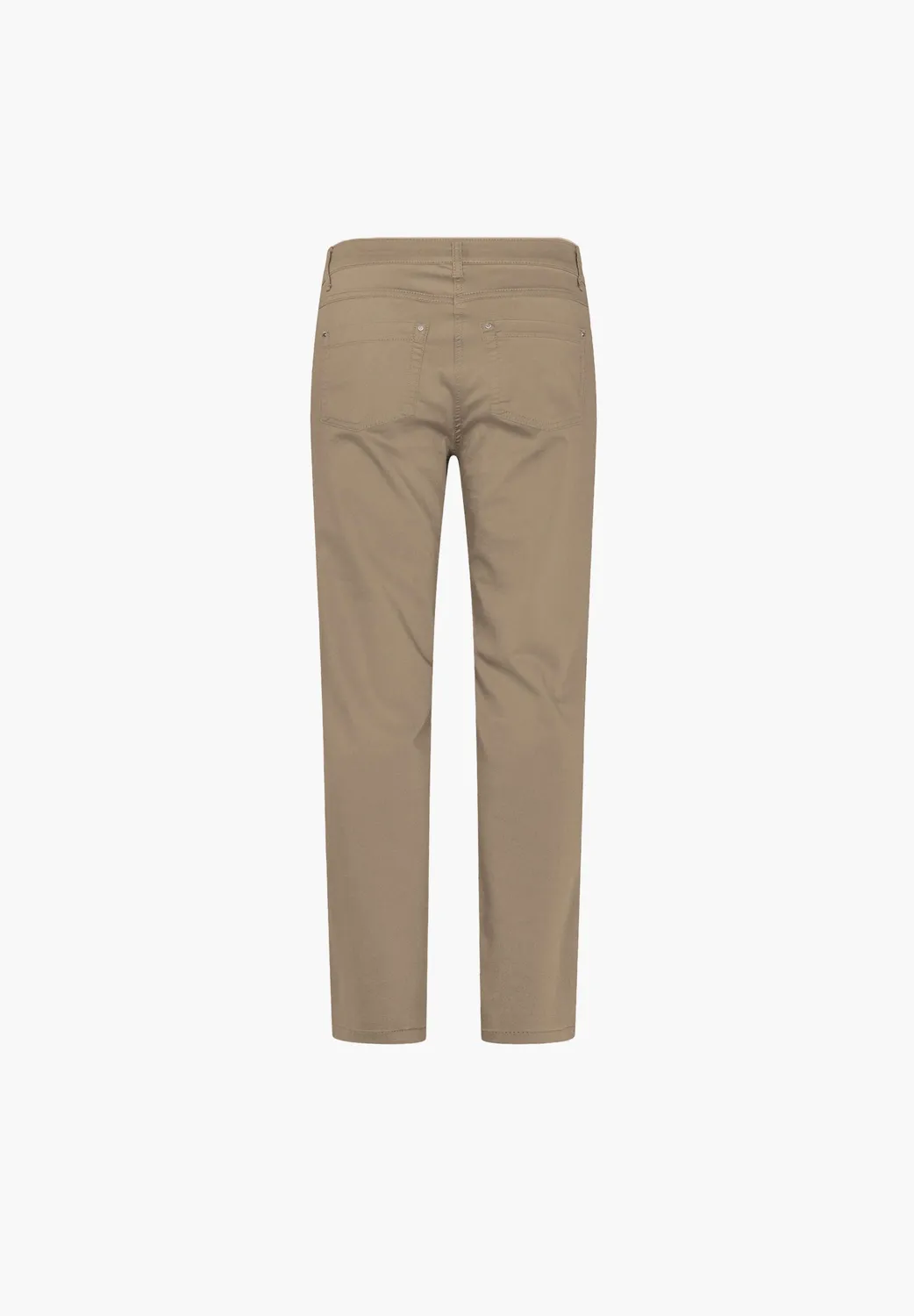 Laurie Charlotte Regular ML broek Cafe Latte stretch