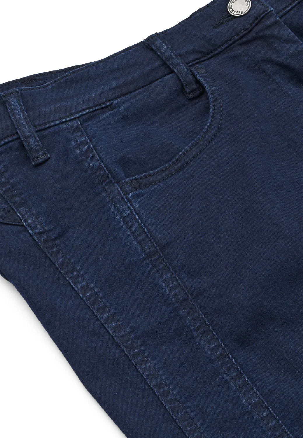 Laurie Serene Slim damesbroek Dark Blue Denim stretch