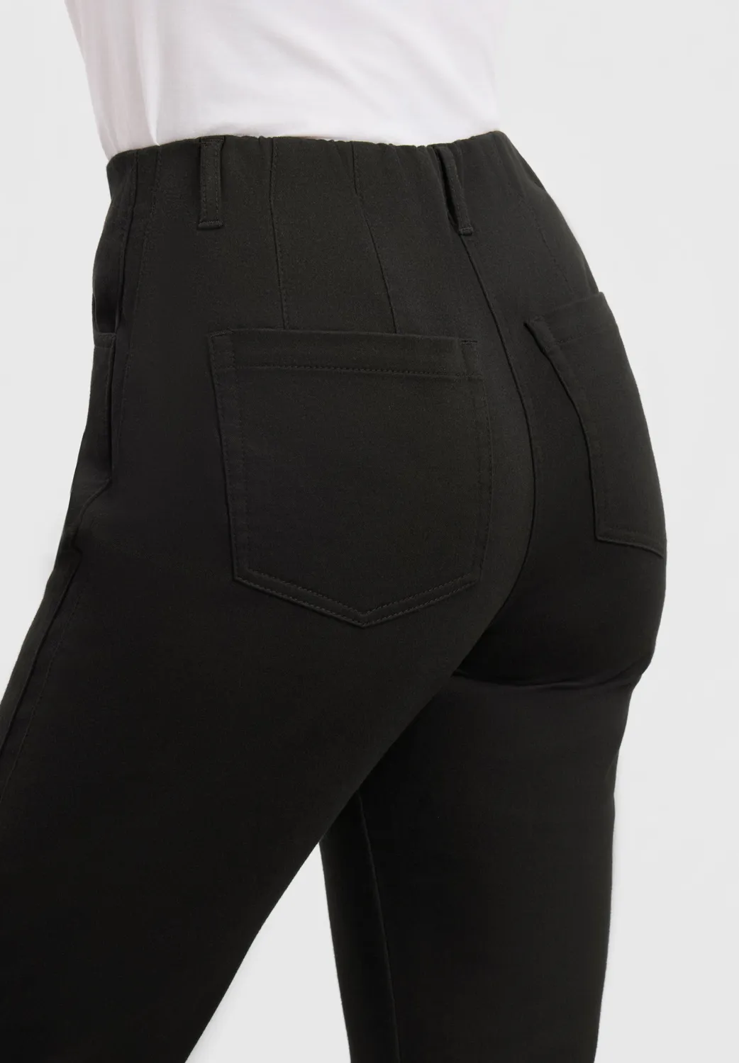Laurie Patricia Regular CL damesbroek Black cropped