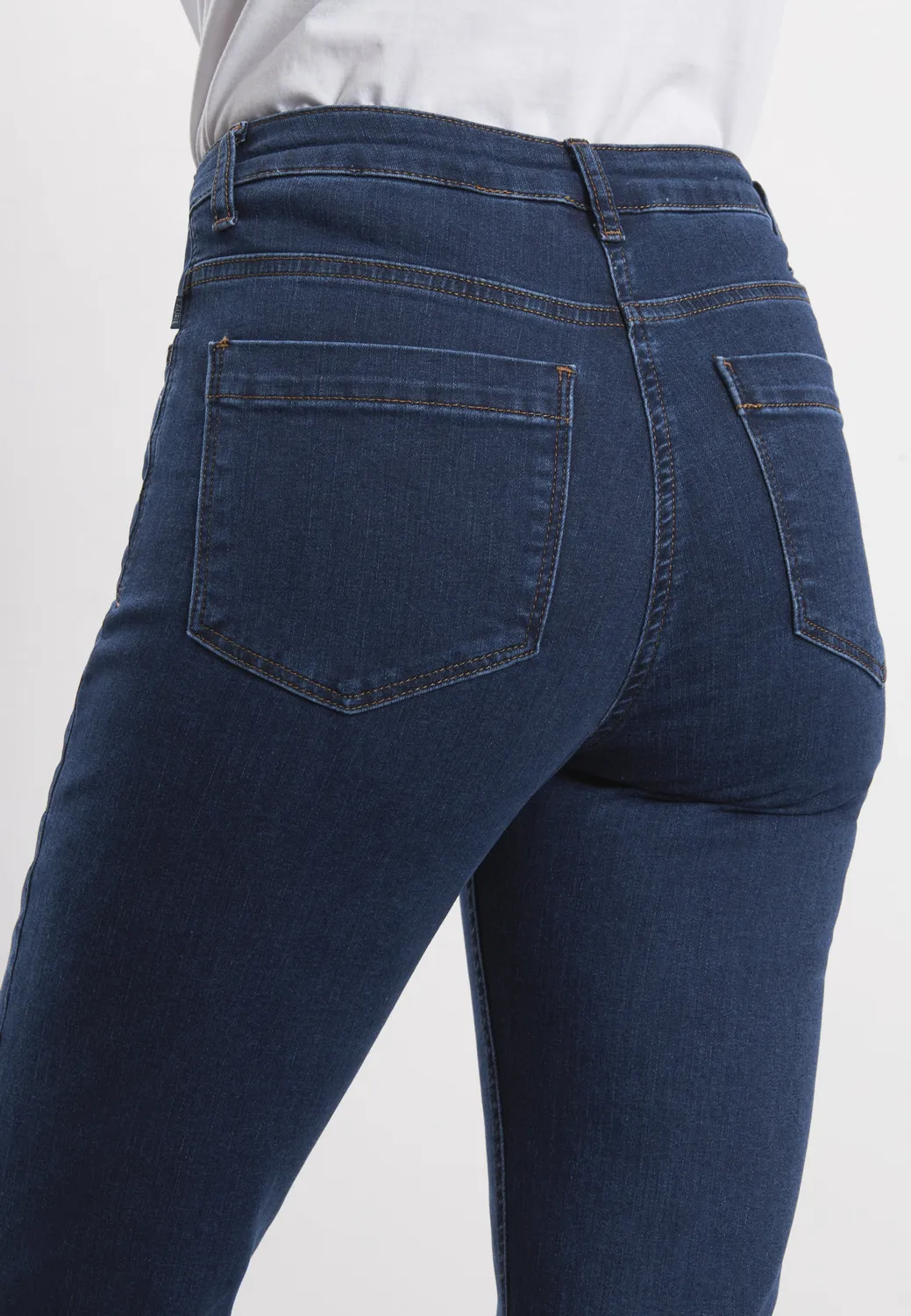 Laurie Charlotte Regular ML jeans donkerblauw stretch