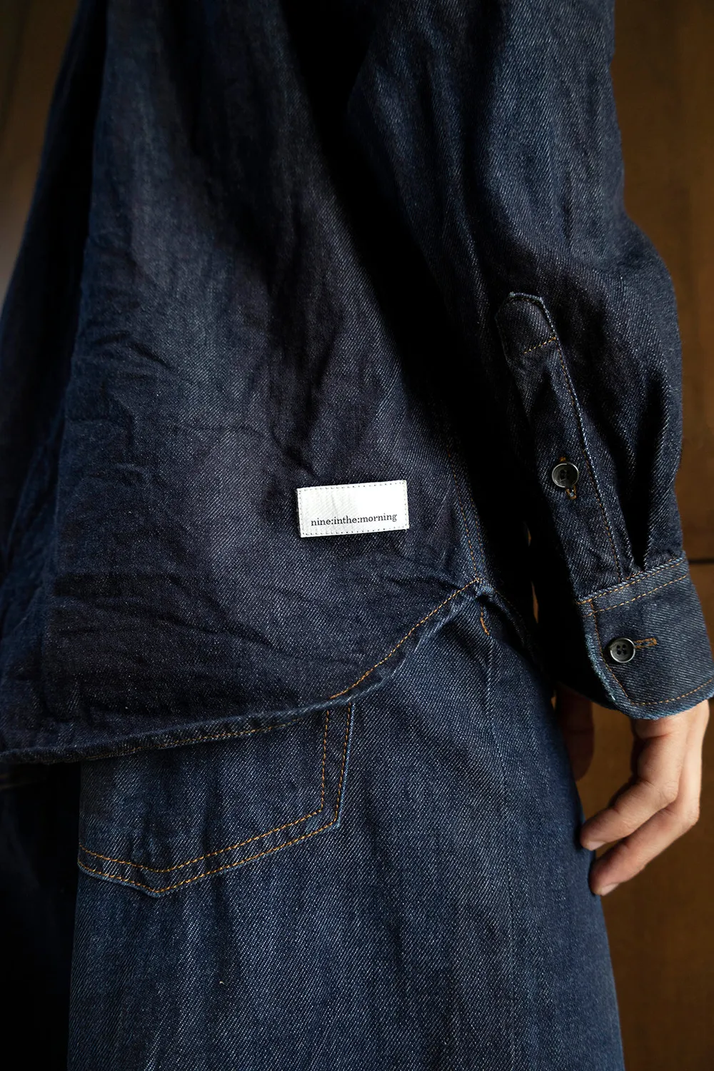 Nine In The Morning Nathan NH90 heren jeans straight indigo