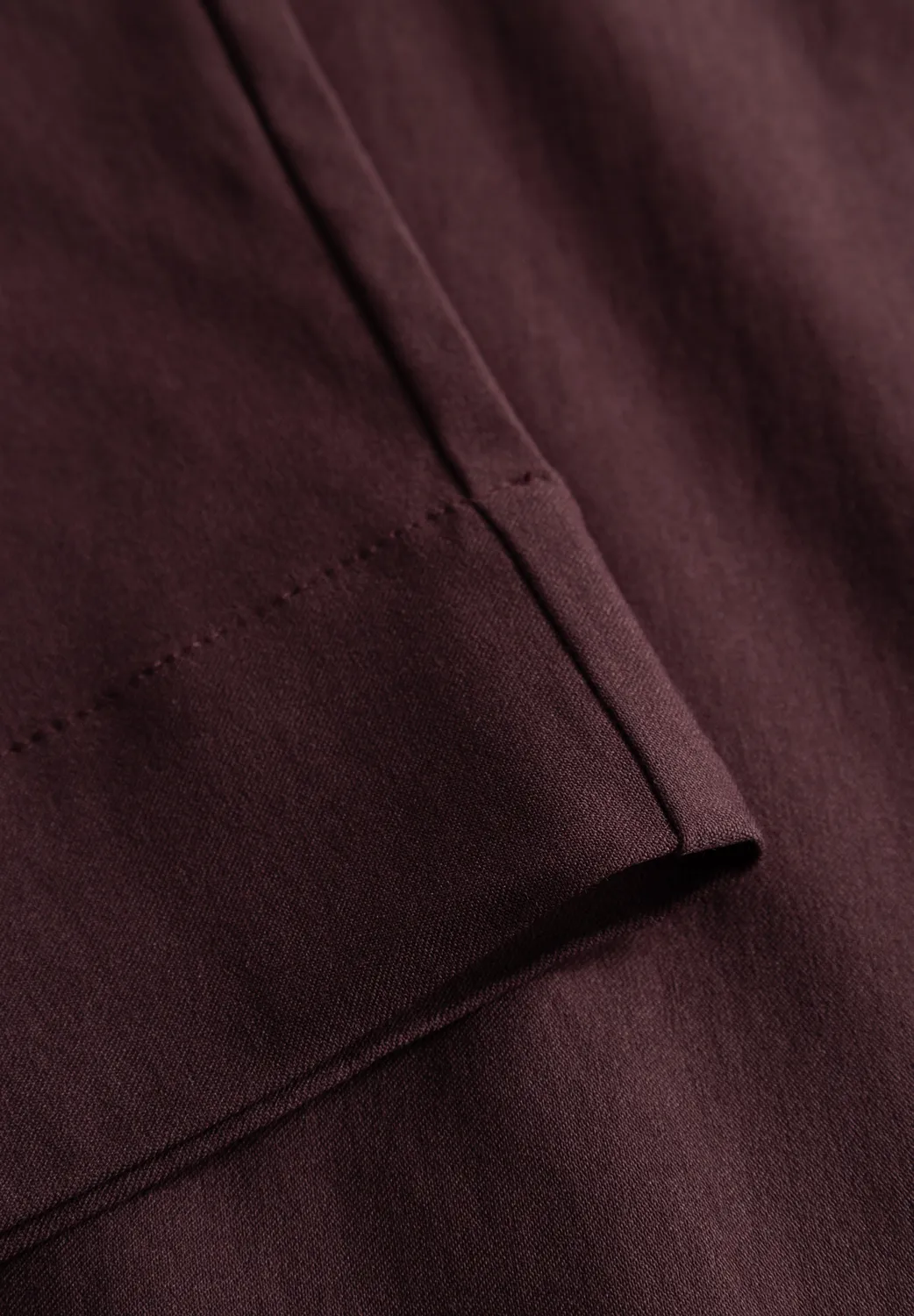 Laurie Kelly Regular ML damesbroek Dark Plum stretch viscose