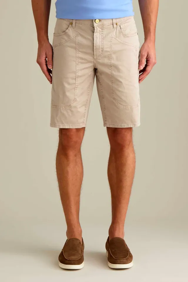 Jeckerson Jayden korte broek slim fit beige cement