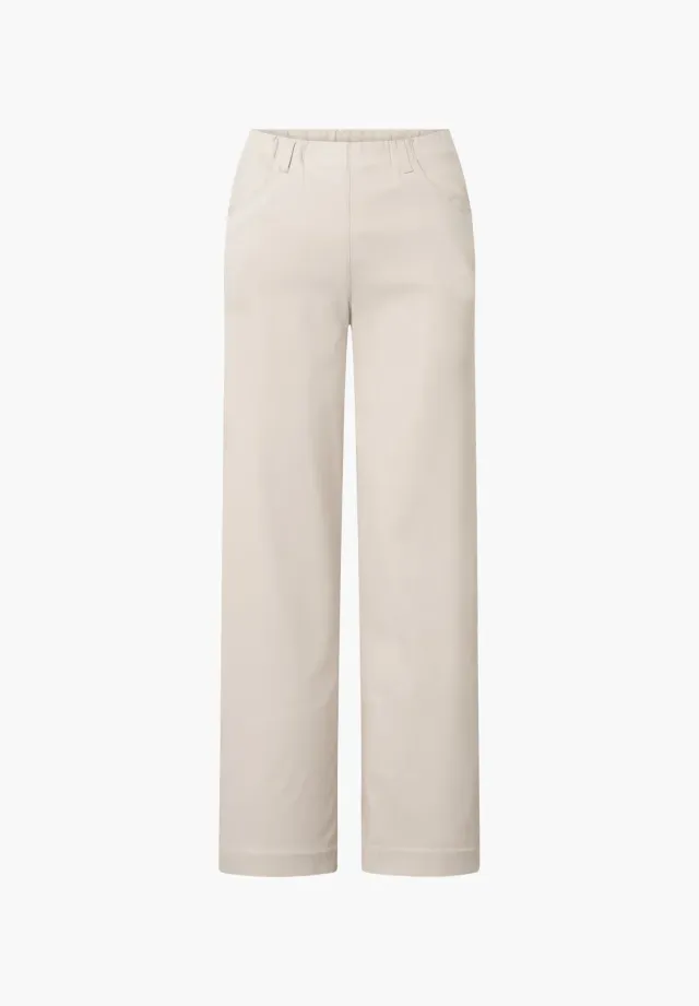 Laurie Donna Loose SL 101134 broek grey sand korte pijp