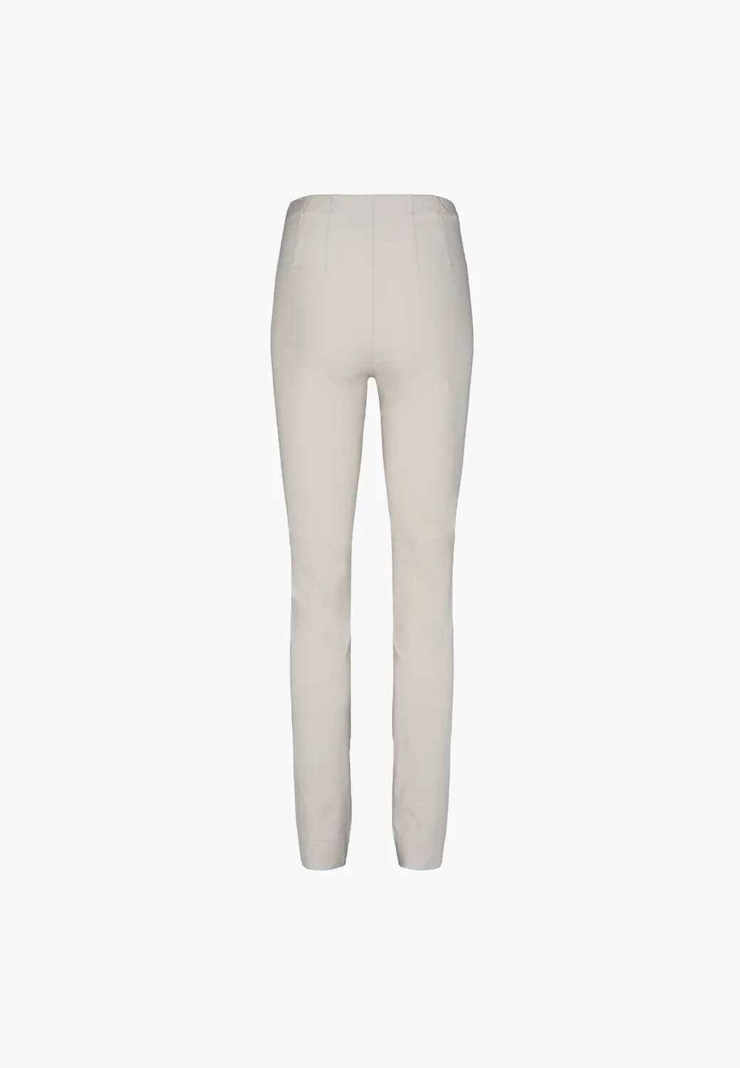 Laurie Vicky Slim ML broek Grey Sand bengaline stretch