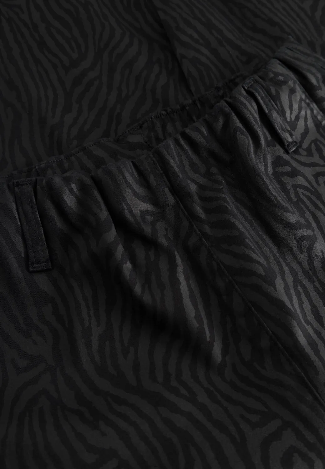 Laurie Taylor Regular SL broek Black Zebra elastiek