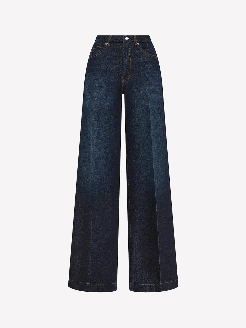 Nine In The Morning Nadia NA171 palazzo jeans navy donkerblauw