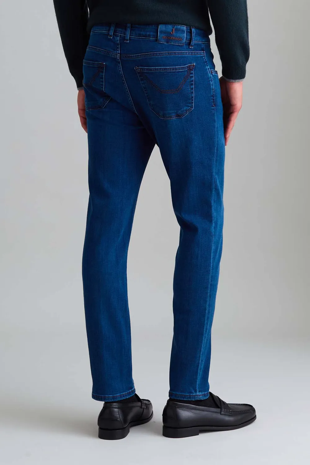 Jeckerson Joe skinny jeans donkerblauw lyocell