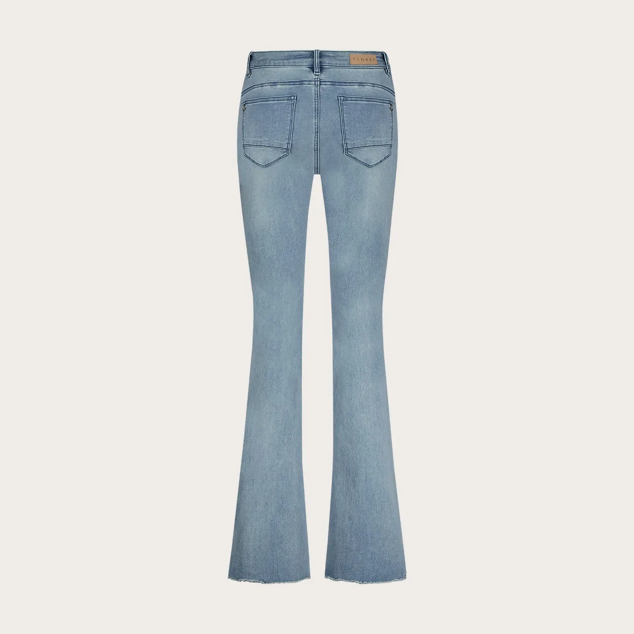 Florèz Flared Jeans Light Blue stretch