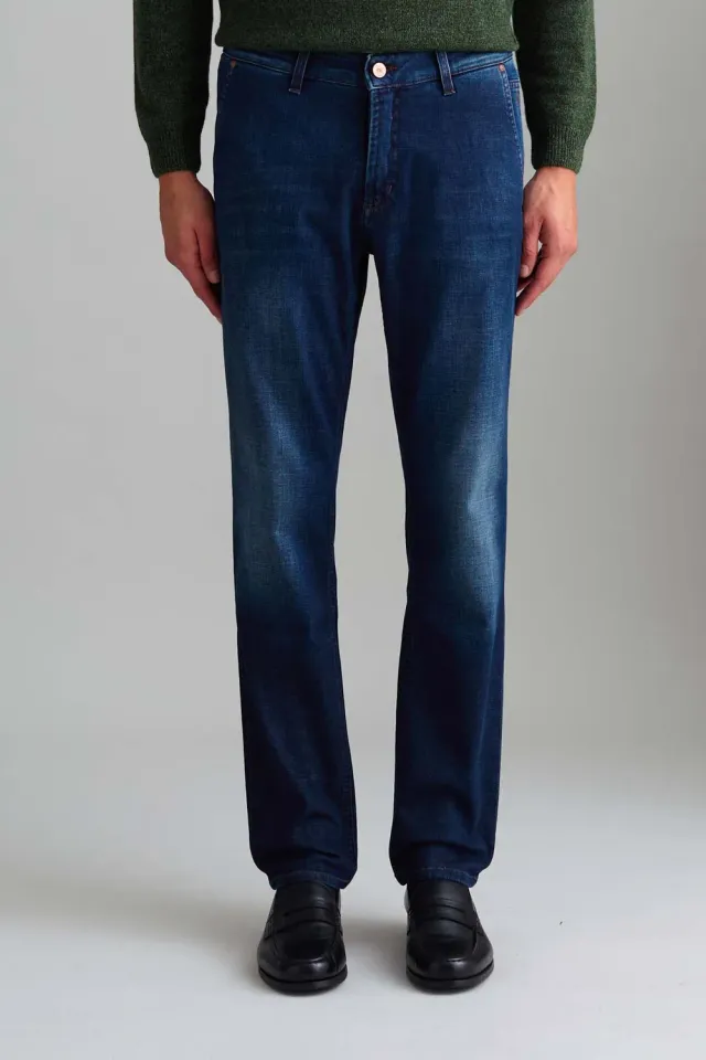 Jeckerson Julius chino jeans blauw slim fit