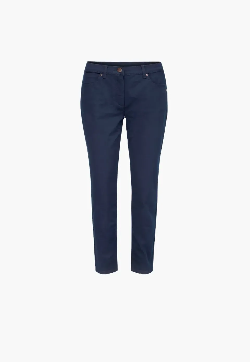 Laurie Laura Slim SL broek Navy stretch