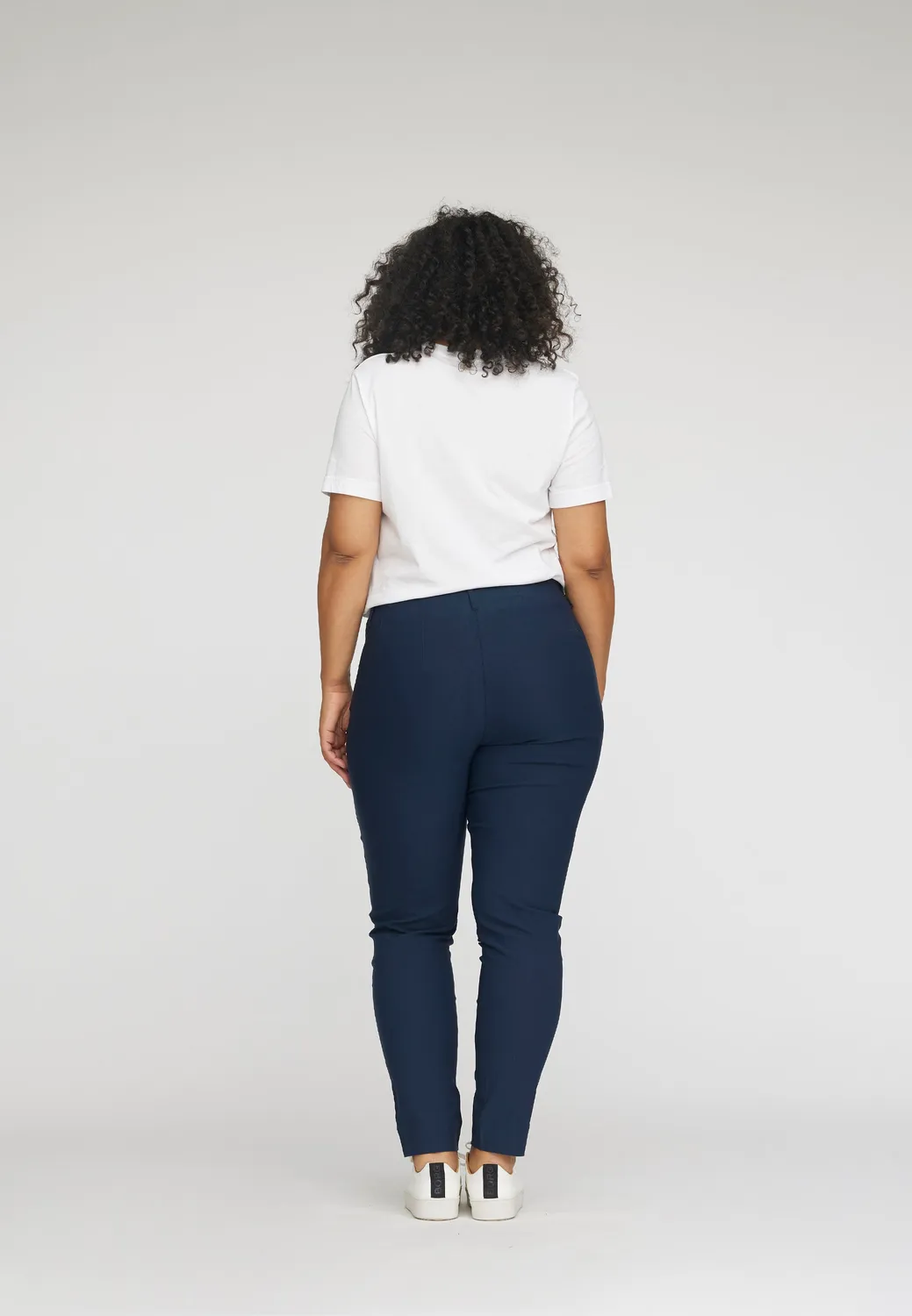 Laurie Kelly Regular ML broek navy stretch