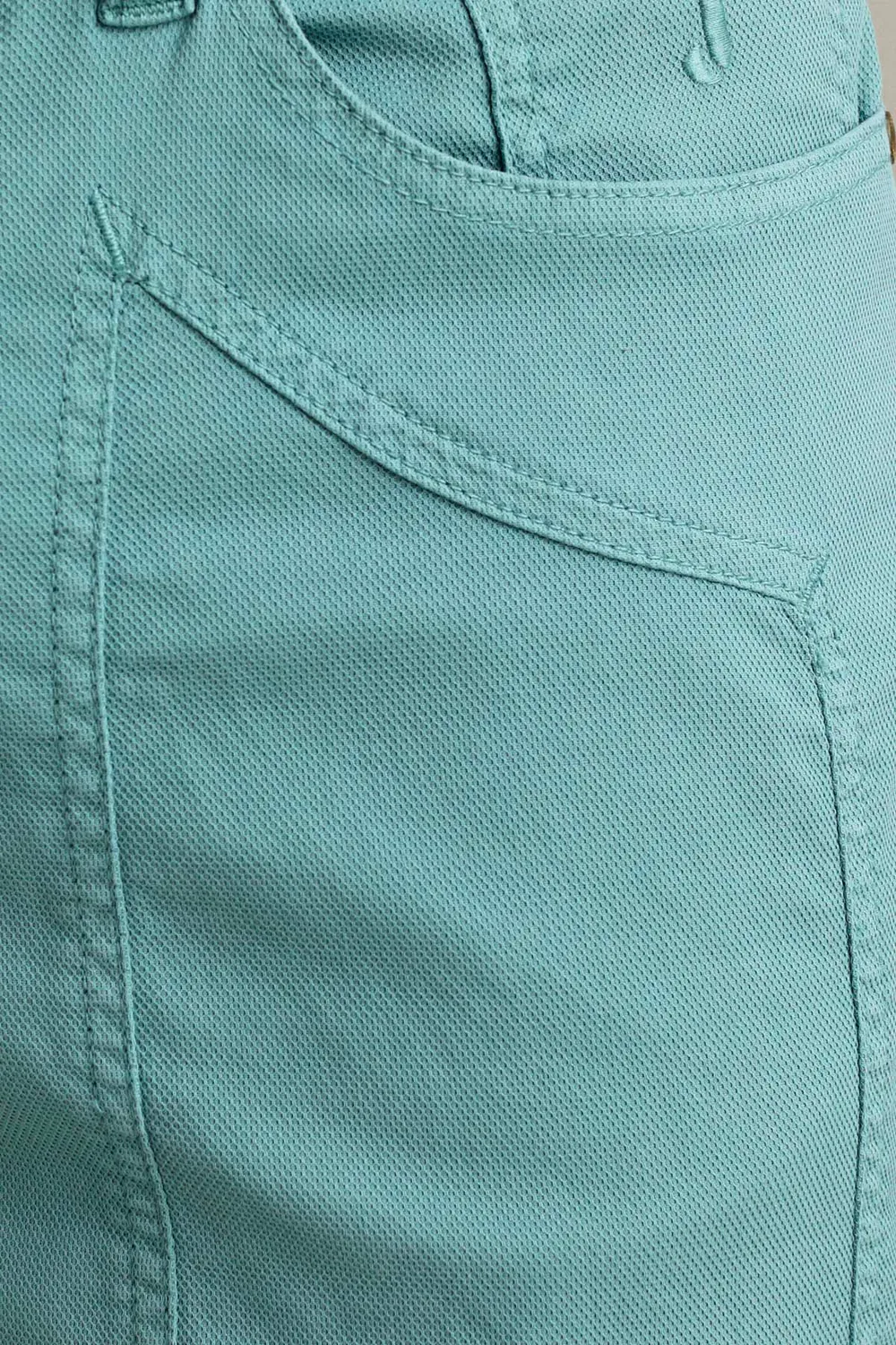 Jeckerson John slim fit chino pastel groen katoen