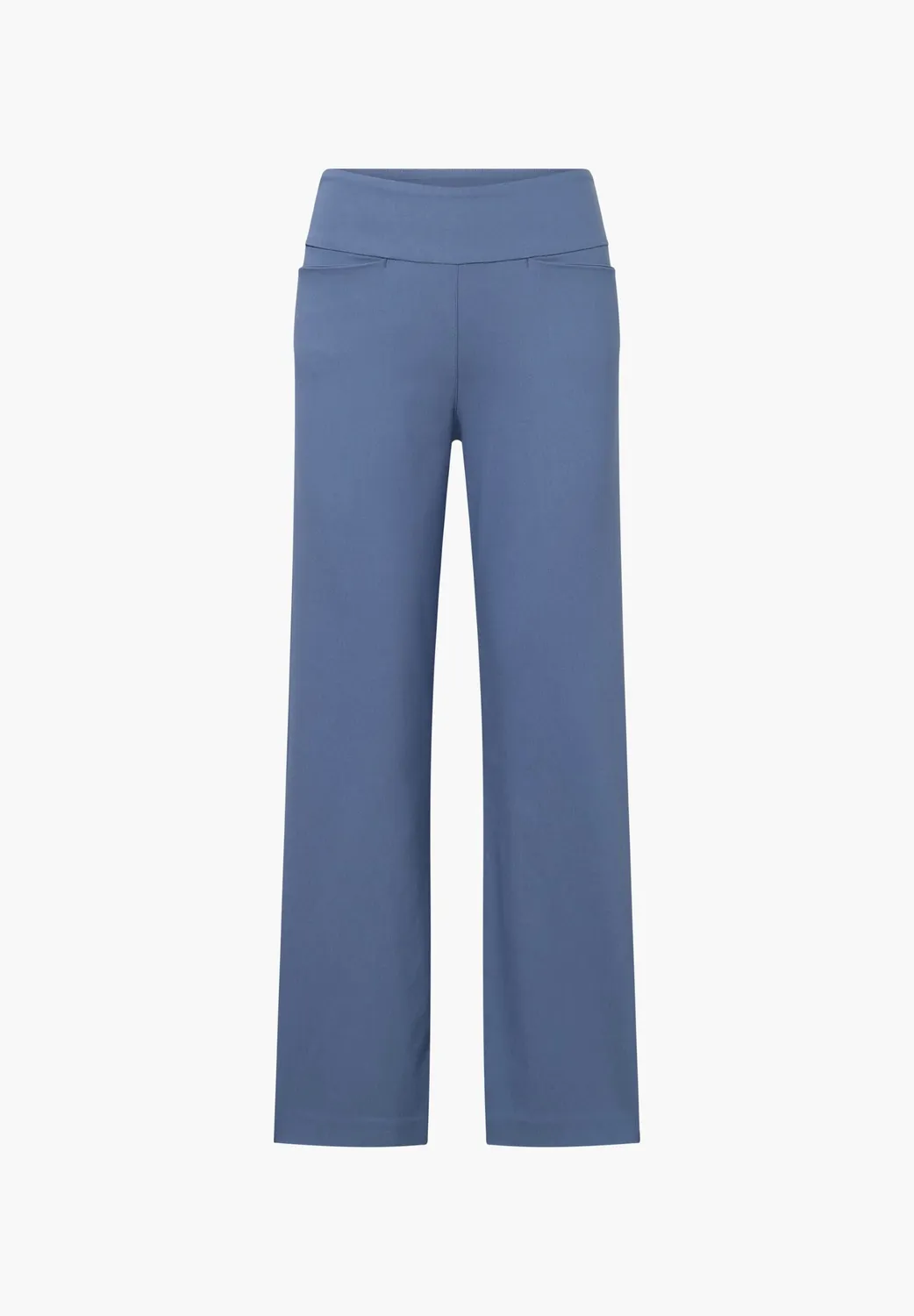 Laurie Thea Straight LL damesbroek blauw lang 85 cm