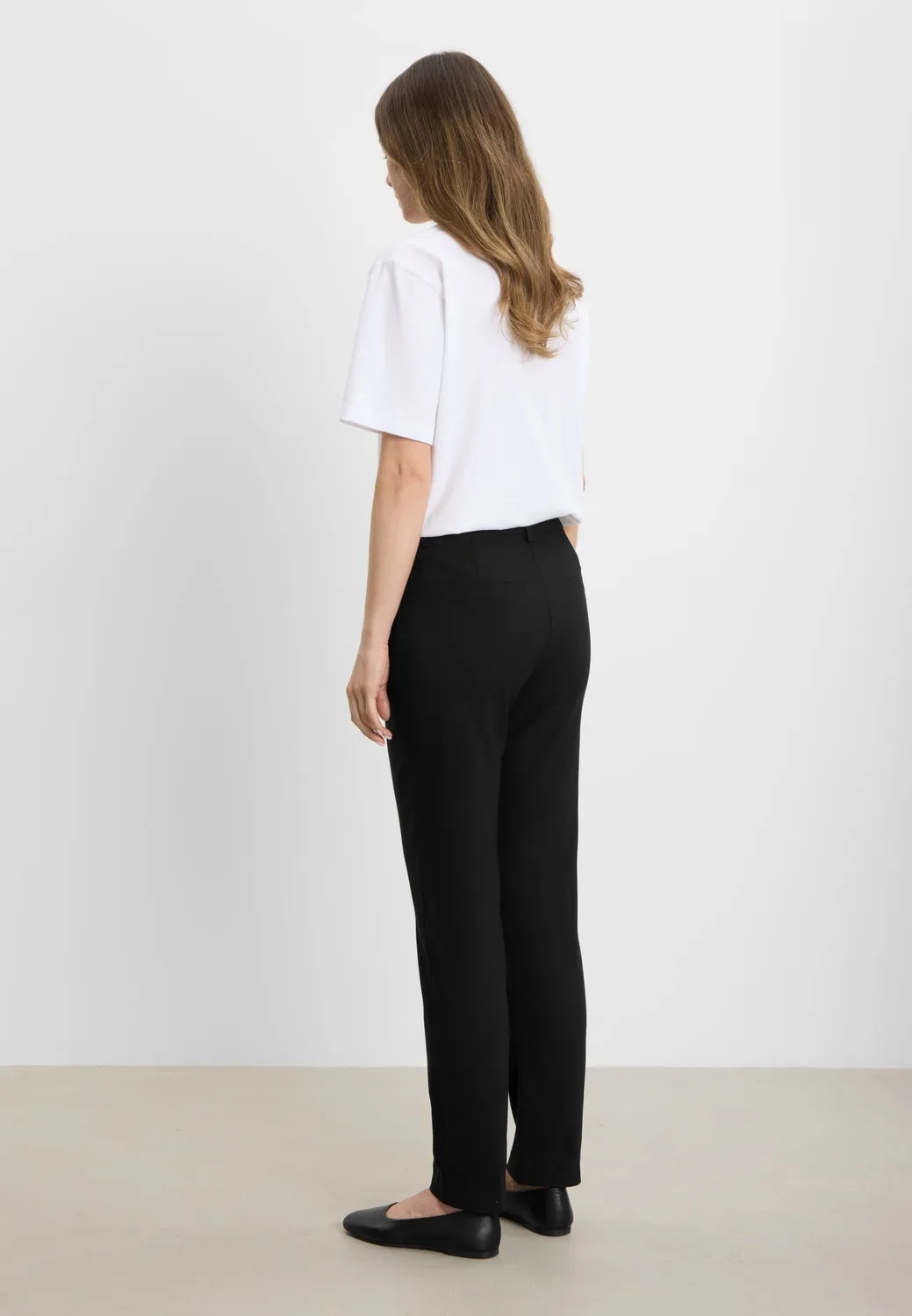 Laurie Julia Regular SL broek Zwart kort 75cm