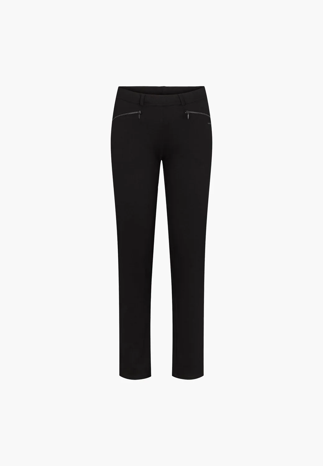 Laurie Rylie Regular SL broek black brushed stretch