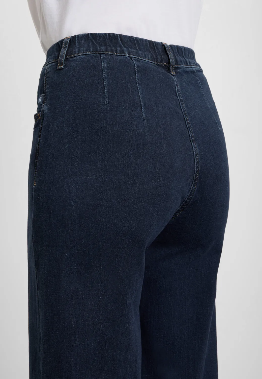 Laurie Donna 101179 loose jeans dark blue denim 80 cm