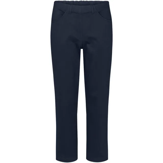 Laurie Patricia Regular CL broek navy cropped zacht
