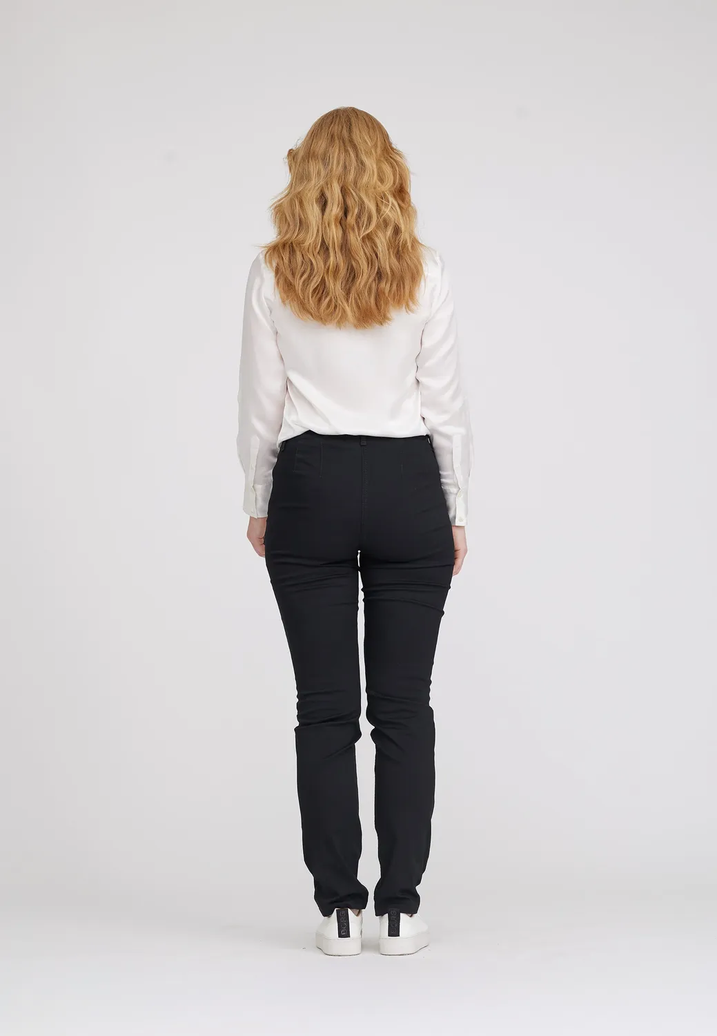 Laurie Kelly Regular LL broek zwart stretch lang