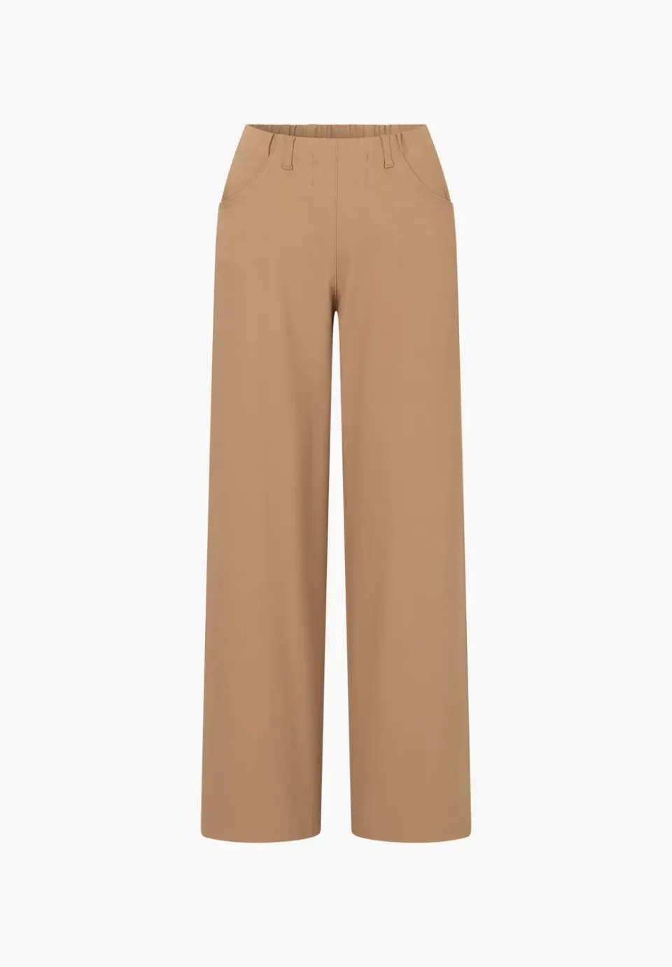 Laurie Donna Loose LL lange broek nougat stretch