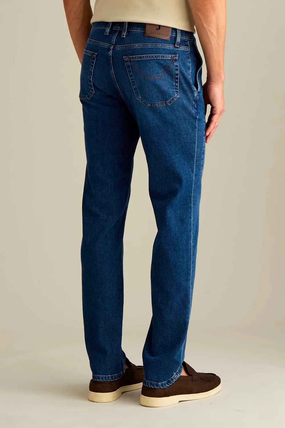Jeckerson Jevon Slim Fit Jeans Donkerblauw