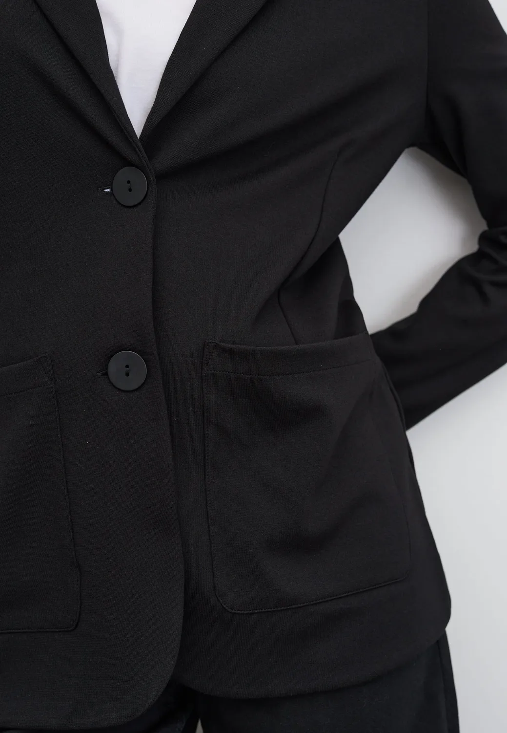 Laurie Britt 100657 blazer zwart 68 cm viscose