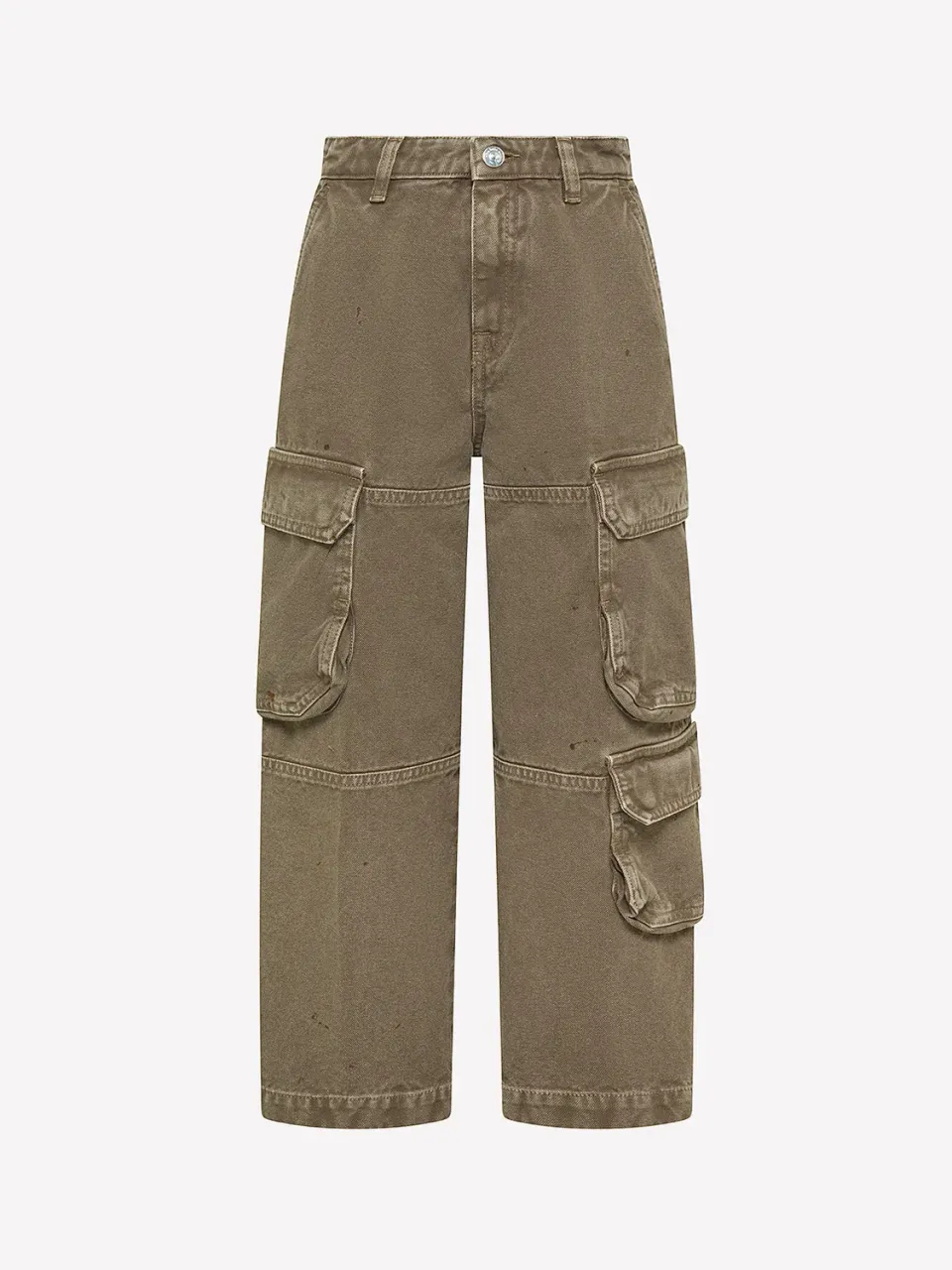 Nine In The Morning J Aviator cargo jongens bruin katoen