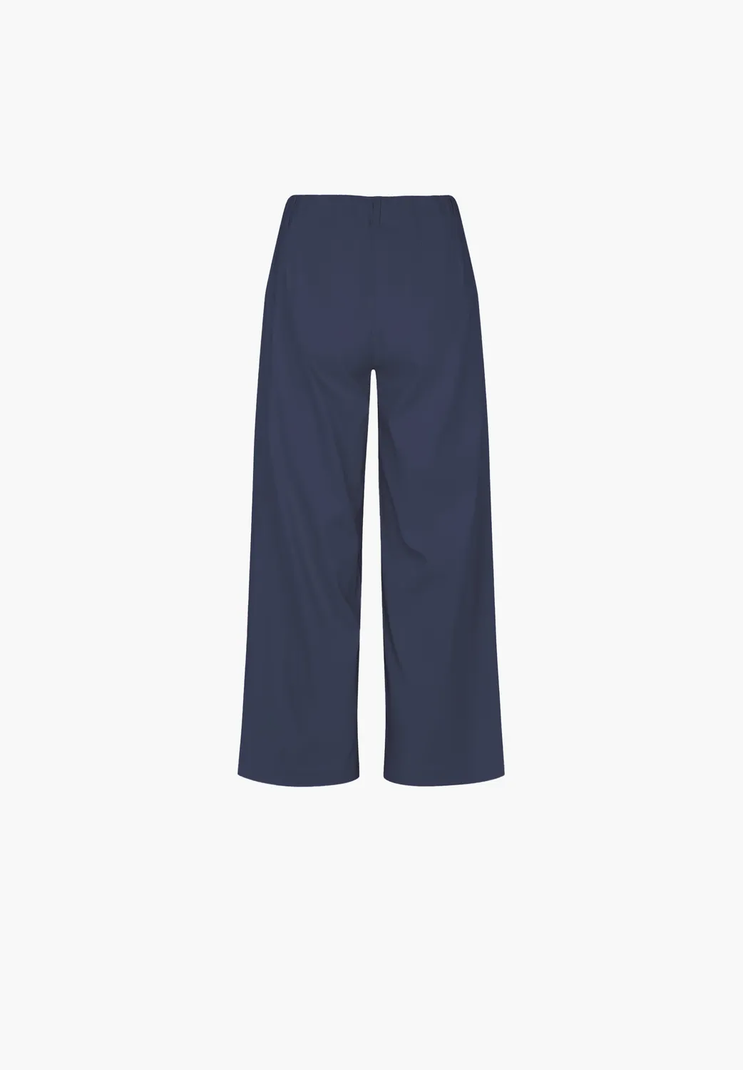 Laurie Donna Loose Crop broek navy cropped wijd