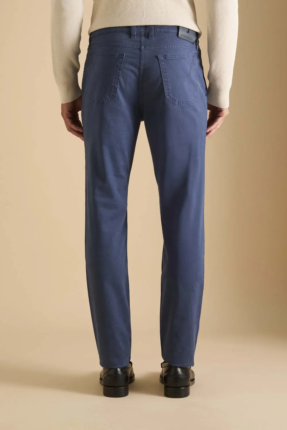 Jeckerson Julius chino slim fit donkerblauw stretch