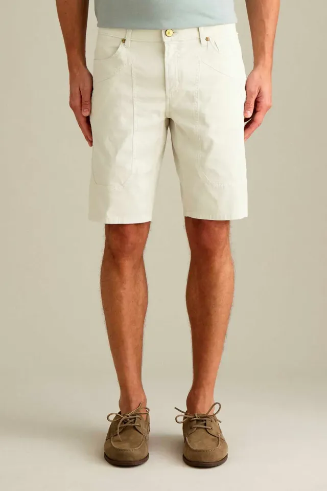 Jeckerson Jayden slim fit bermuda ijsgris nido