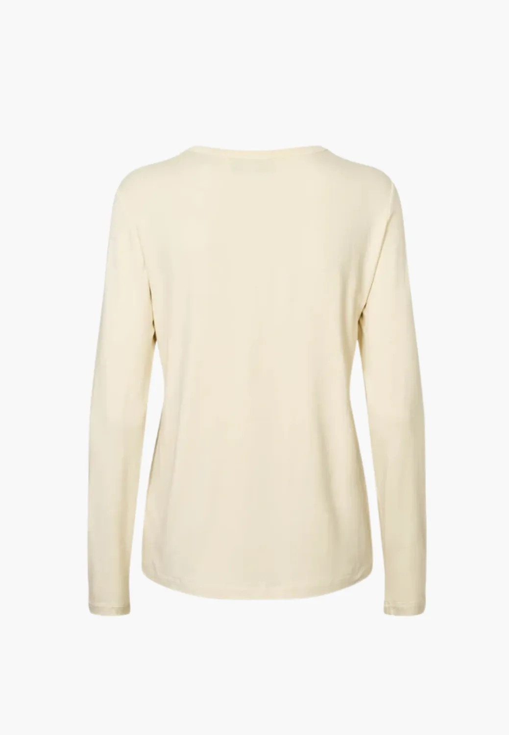 Laurie Amanda T-Shirt LS longsleeve birch viscose