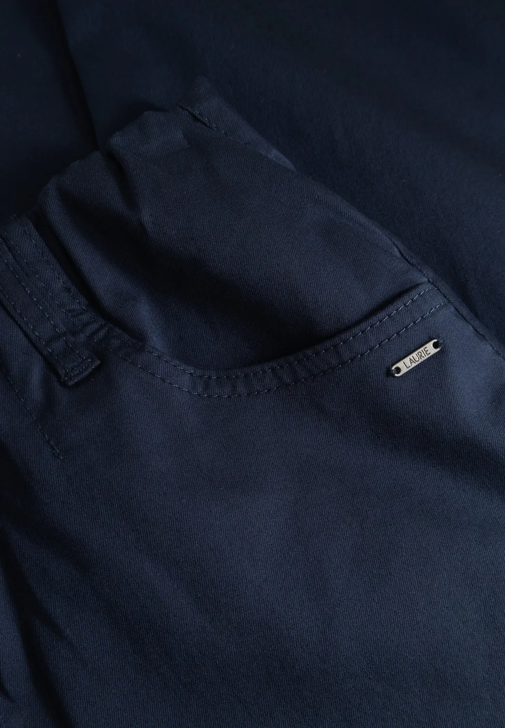 Laurie Tracy Straight ML broek Navy rechte pijp