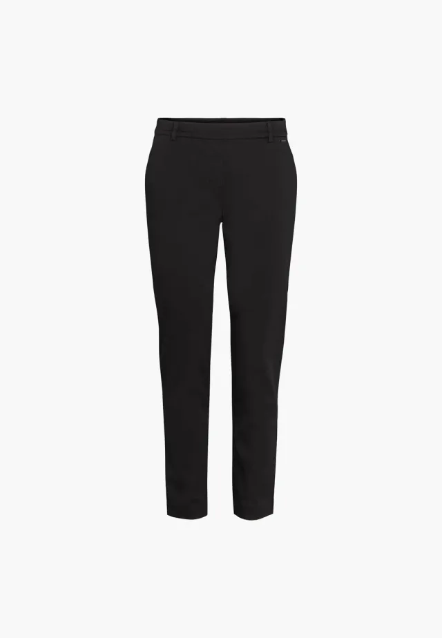 Laurie Fanny Slim SL pantalon zwart stretch