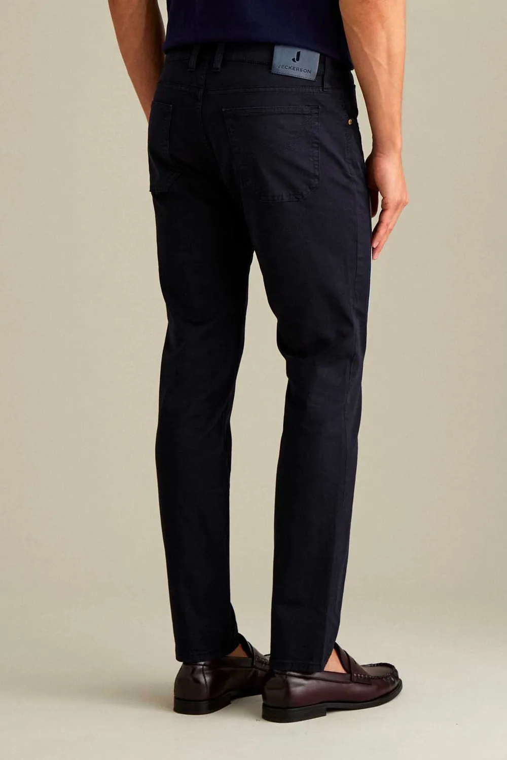 Jeckerson James skinny fit broek donkerblauw