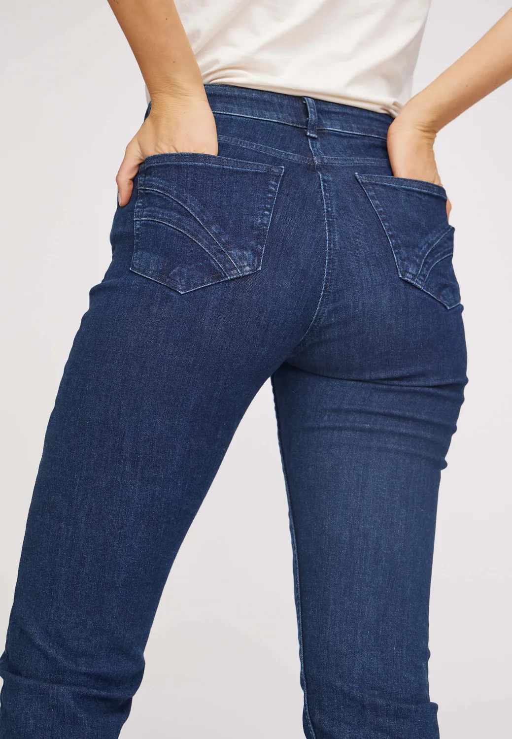 Laurie Charlotte Regular jeans Dark Blue Denim ecolabel