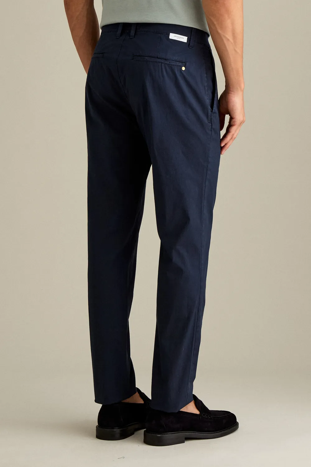 Jeckerson Jack Chino Slim Fit Broek Donkerblauw
