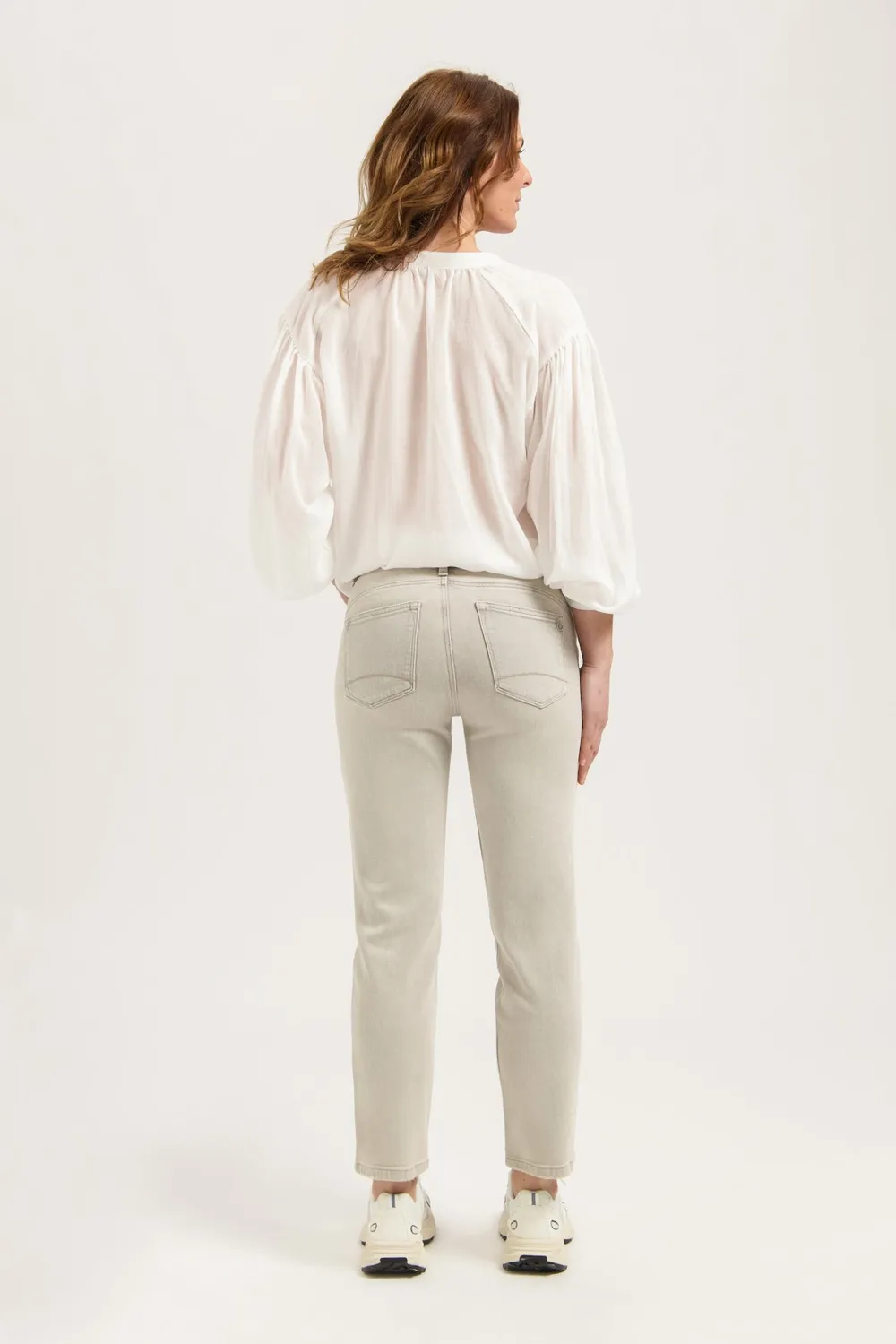 Florez Bond Straight jeans Tiger Grey relaxed