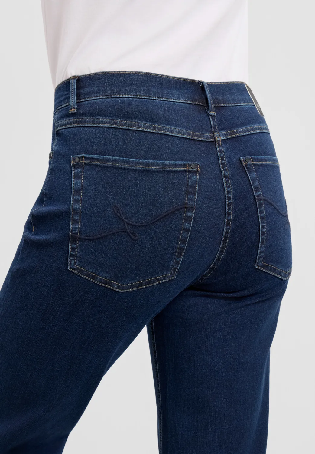 Laurie Marple Straight ML jeans donkerblauw magic slim