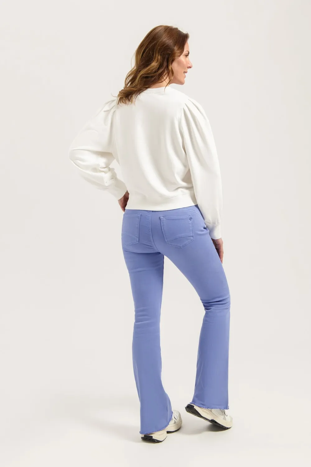 Florez Flared jeans Capri Blue five-pocket
