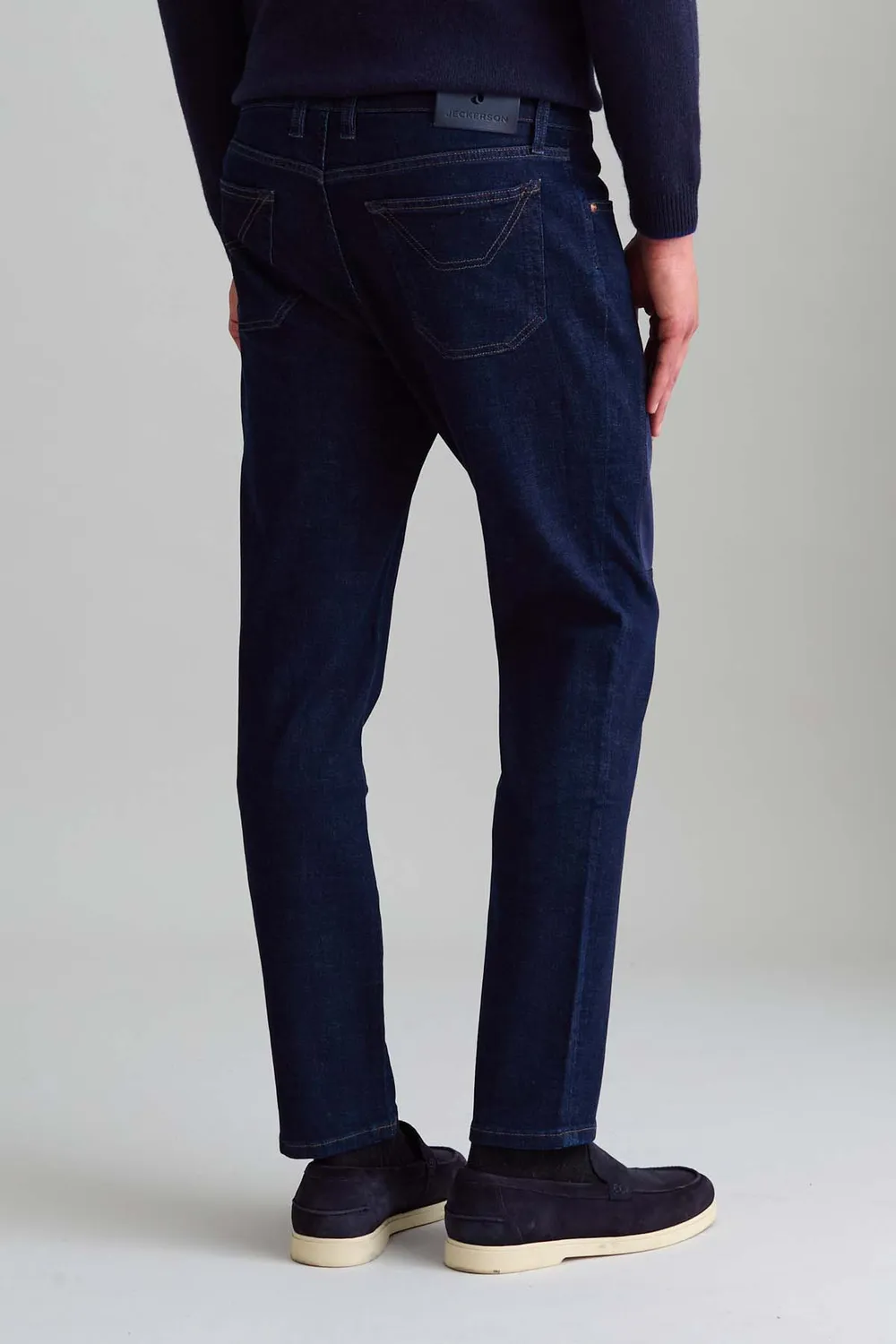 Jeckerson James skinny fit jeans donkerblauw