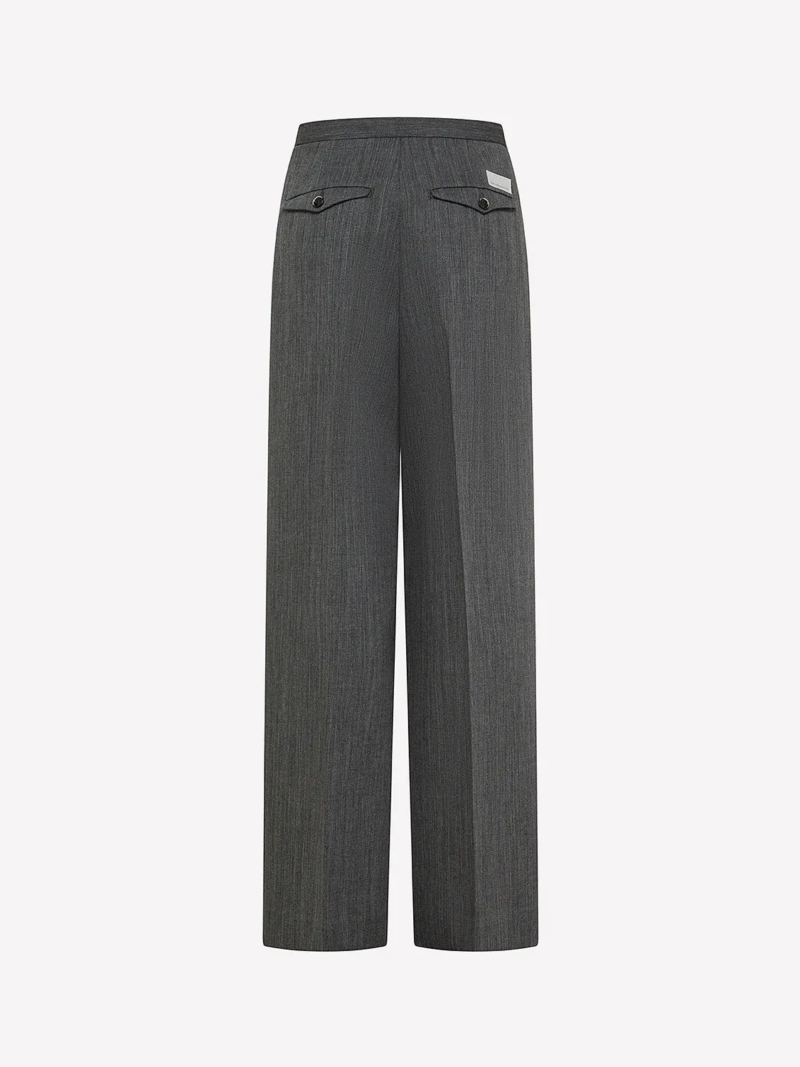 Nine In The Morning Eldara chino palazzo dames beige