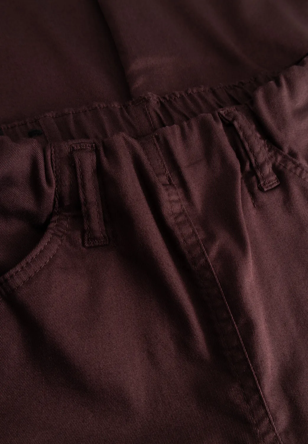 Laurie Patricia Regular CL damesbroek Dark Plum stretch