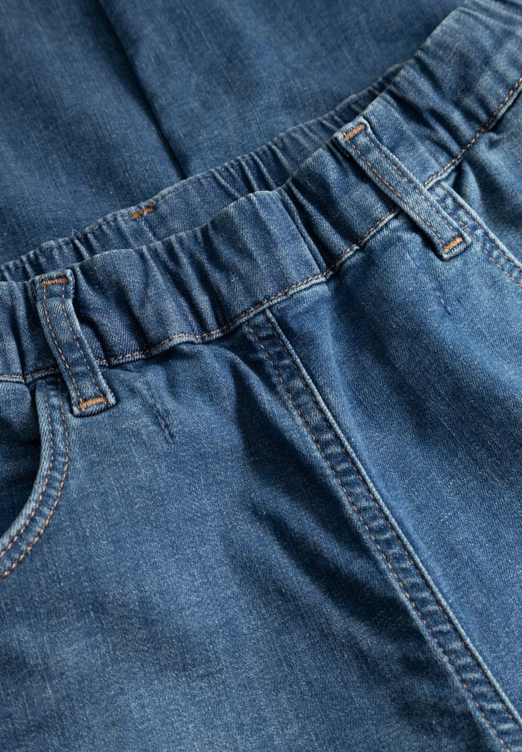 Laurie Donna Loose ML spijkerbroek washed blue